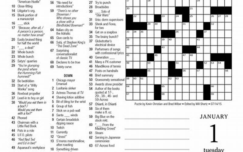New York Times Crossword Future