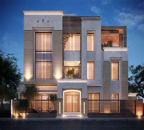 Modern villa in kuwait on Behance