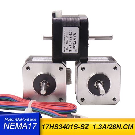 New 42 Step Motor 17hs3401s Two-Phase Four Wire 34 Height 3d Printer Driving Motor Writer Motor