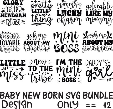 Download New Born Baby Bundle Printable