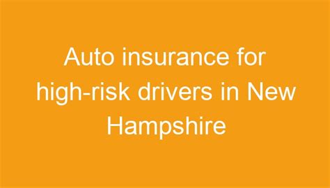 New Hampshire Auto Insurance Quote
