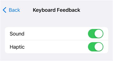 New Haptic Keyboard Feedback
