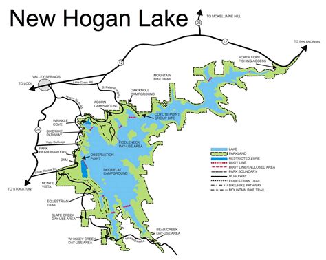 New Hogan Reservoir Fish Reports & Map