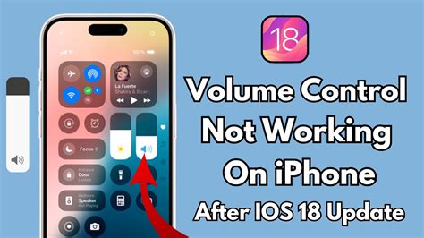 New Iphone Update Volume Issues