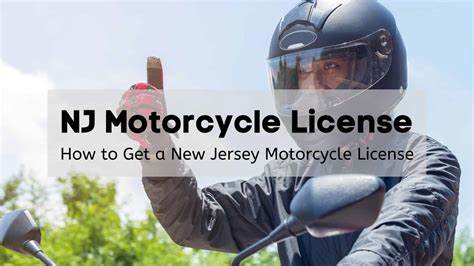 New Jersey motorcycle license benefits
