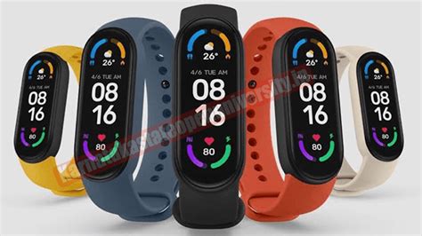 New Mi Band 6 features