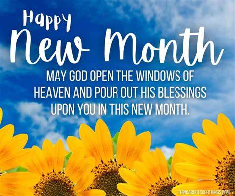 New Month Blessings