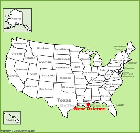 New Orleans On The Map stock photo 175448557 iStock