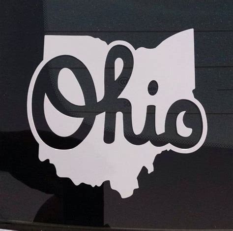 New Sticker For Car Ohio