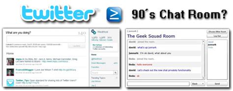 New Twitter chat room