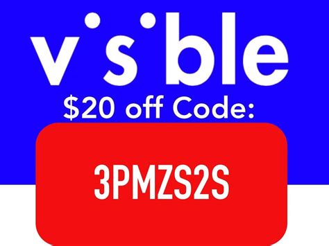 New Visible Wireless coupon code
