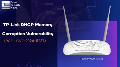 New Vulnerability display in TP - Link Smart Home Routers