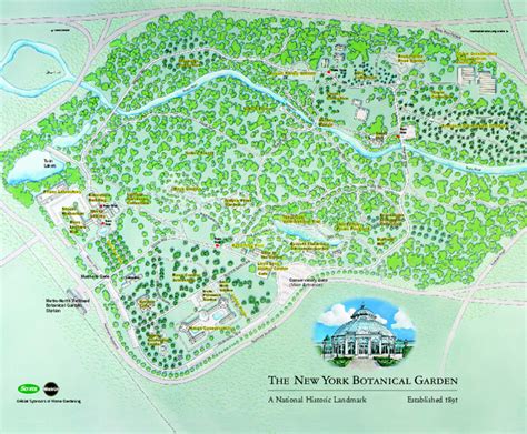Garden Map Lewis Ginter Botanical Garden
