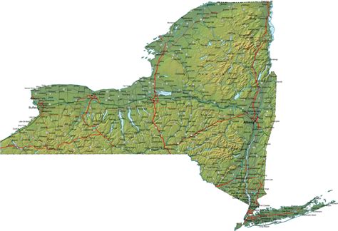 New York State Google Maps