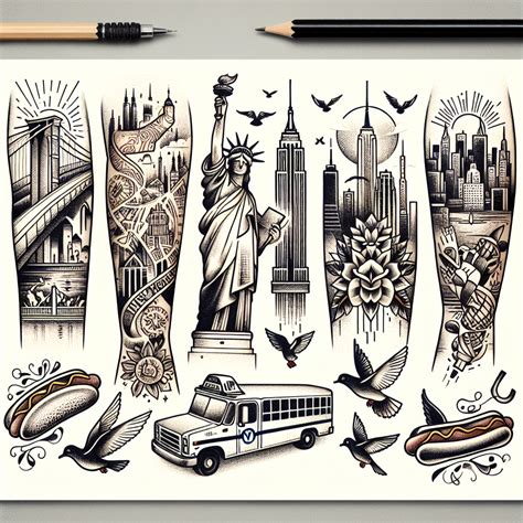 New York Tattoo Flash