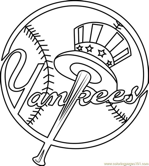 New York Yankees Coloring Pages