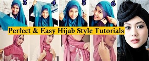 New and Simple Stylish Hijab Tutorials For Beginners HijabiWorld