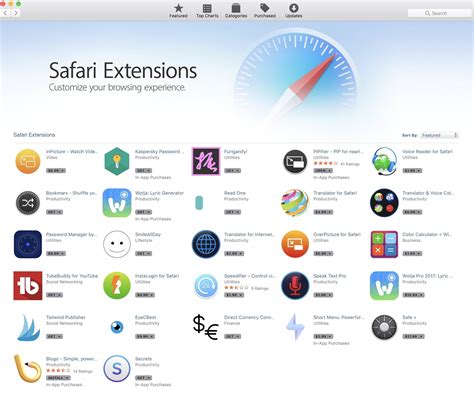 New features for Safari extensions
