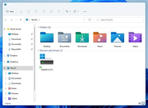 New-look File Explorer