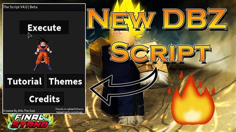 New..! DBZ Final Stand Script Hack Gui | Roblox - YouTube