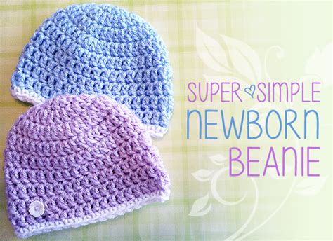 Newborn Beanie Crochet Pattern Free