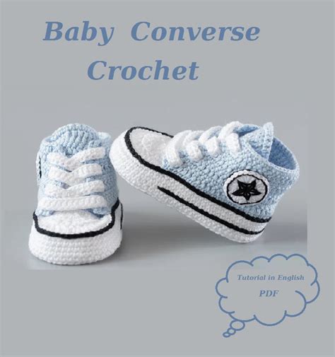 Newborn Converse Crochet Pattern