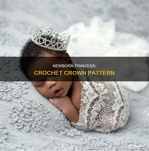 Newborn Crochet Crown
