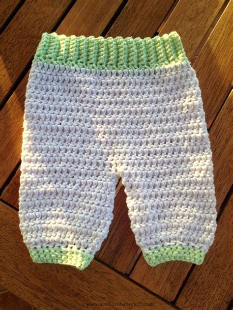 Newborn Crochet Pants Pattern