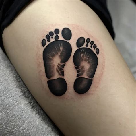 Newborn Footprint Tattoo