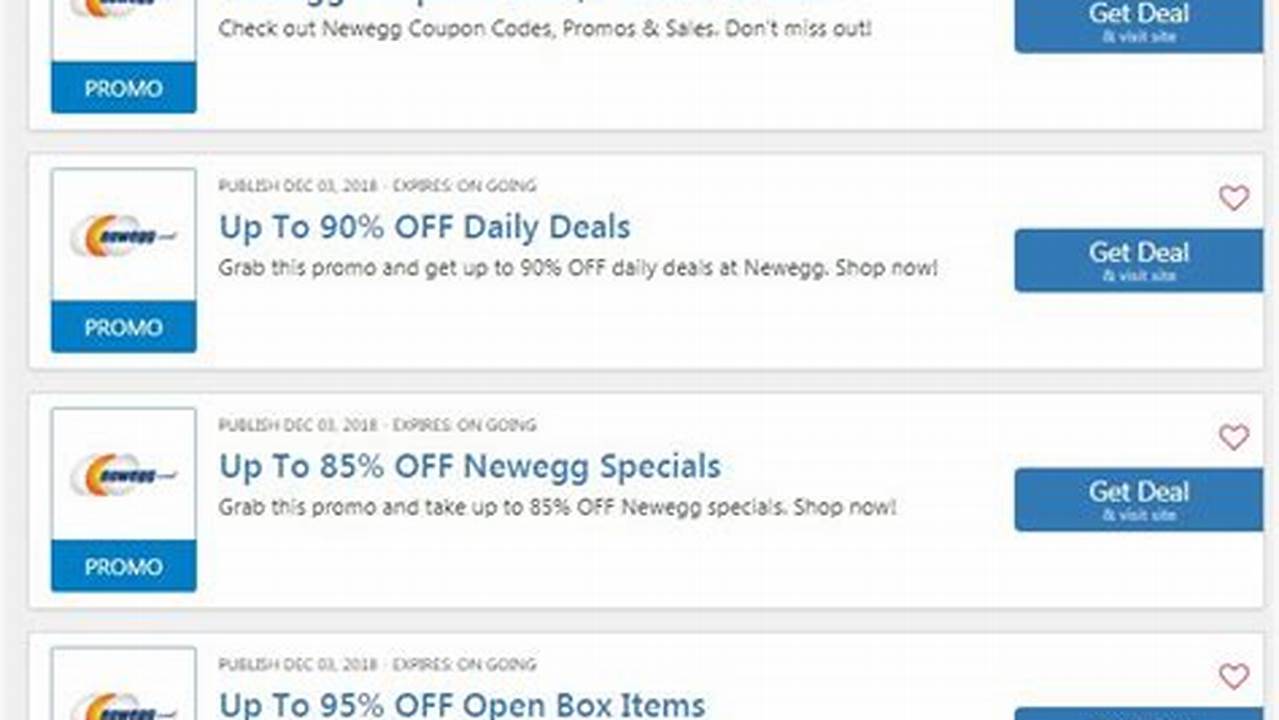 Newegg Promo Code February 2024