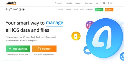 Newly added features of AnyTrans include: