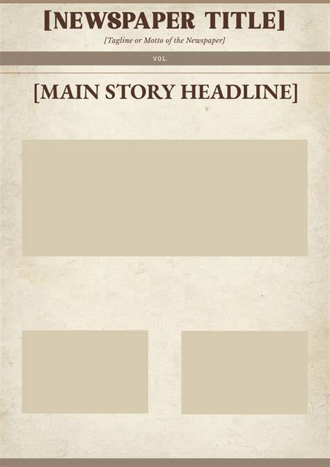 News Paper Background Template