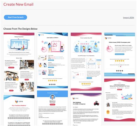 Newsletter Template Gmail