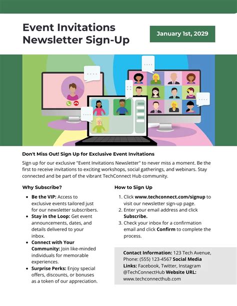 Yellow newsletter sample. Click to customize. Newsletter Sample