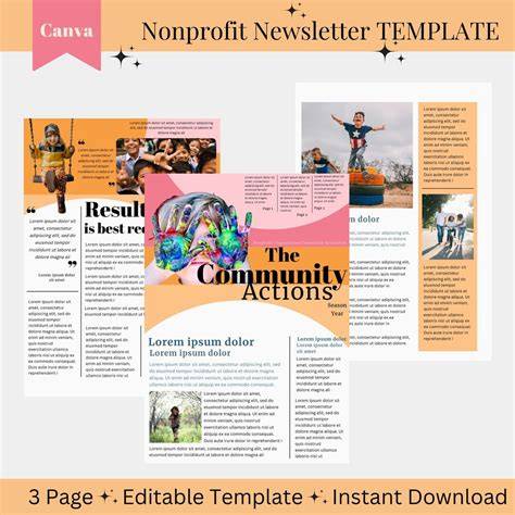 12+ Non Profit Newsletter Template DocTemplates