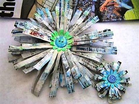 Newspaper Art And Crafts Tutorials