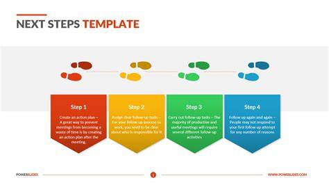Next Steps Slide Template Free