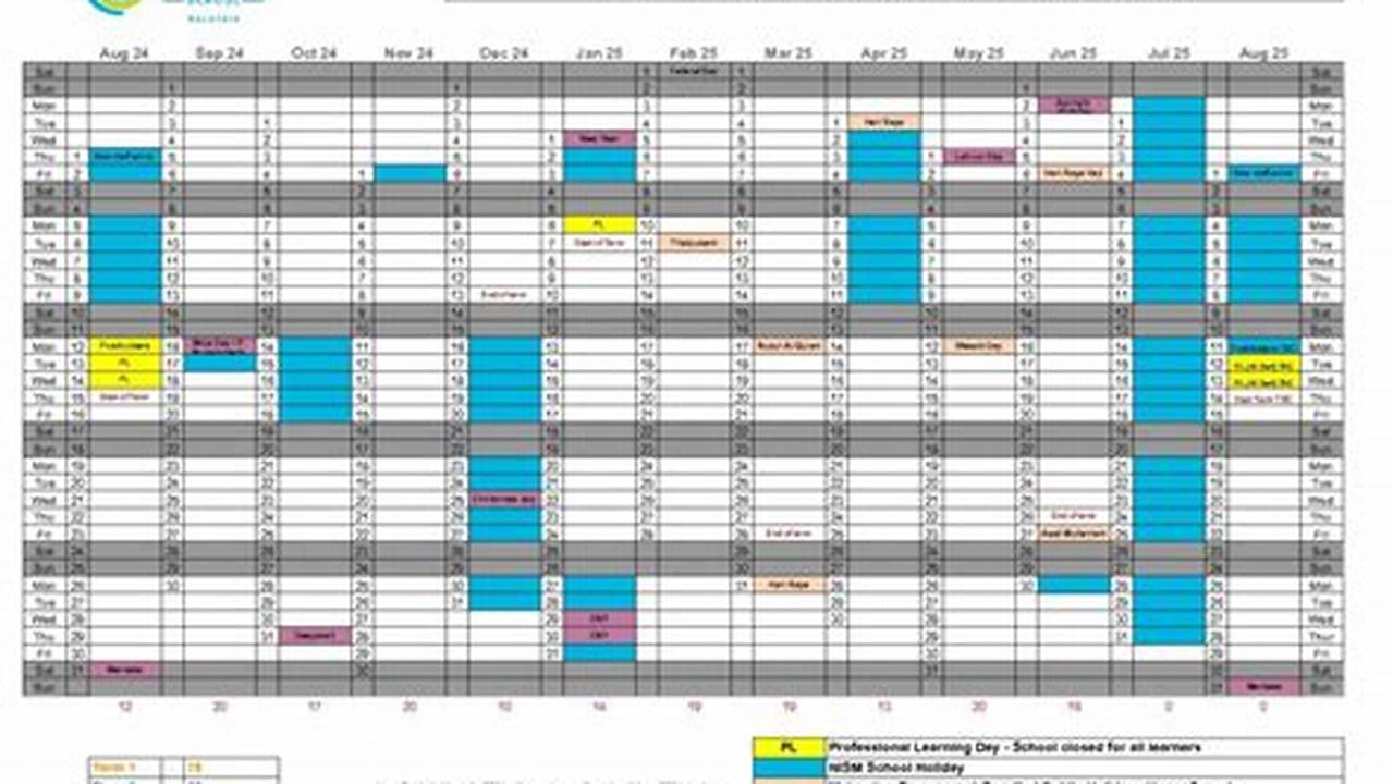 Nexus Calendar 2025