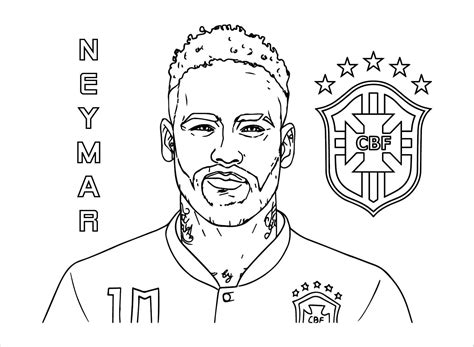 Neymar Printable