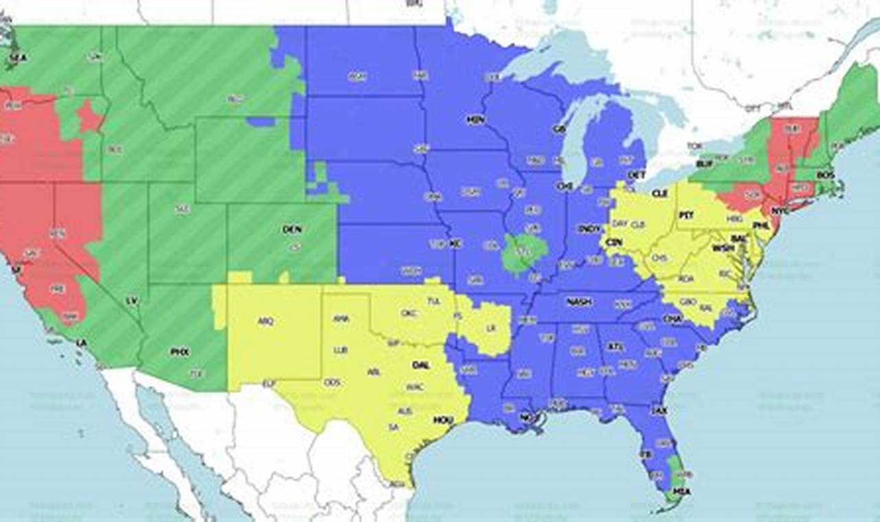 Nfl Broadcast Map Week 3 2024