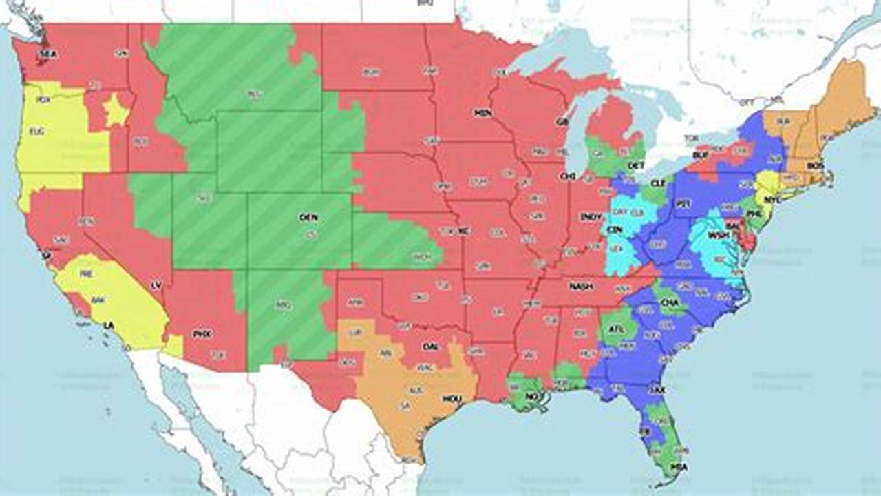 Nfl Coverage Map Week 11 2024 Map