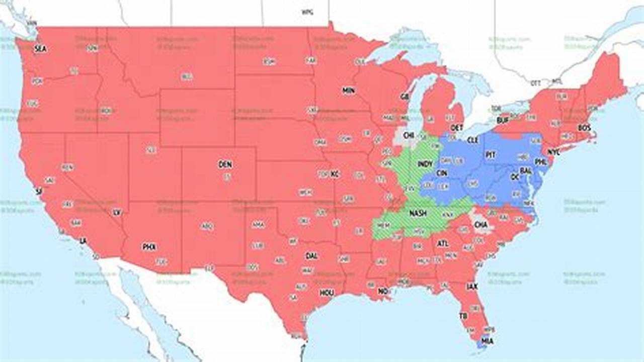 Nfl Coverage Map Week 16 2024 Cbs Sports