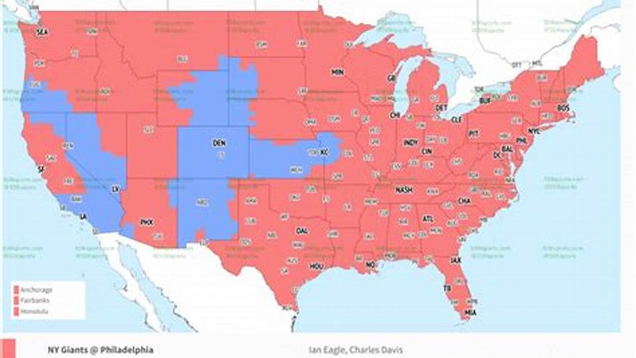 Nfl Coverage Map Week 18 2025 Cbs Schedule