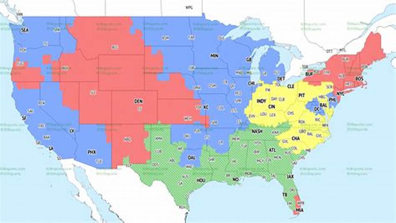Nfl Coverage Map Week 4 2024 Map