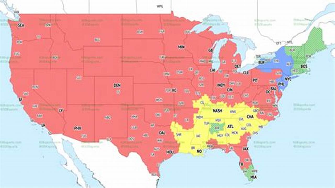 Nfl Coverage Map Week 8 2024 Schedule