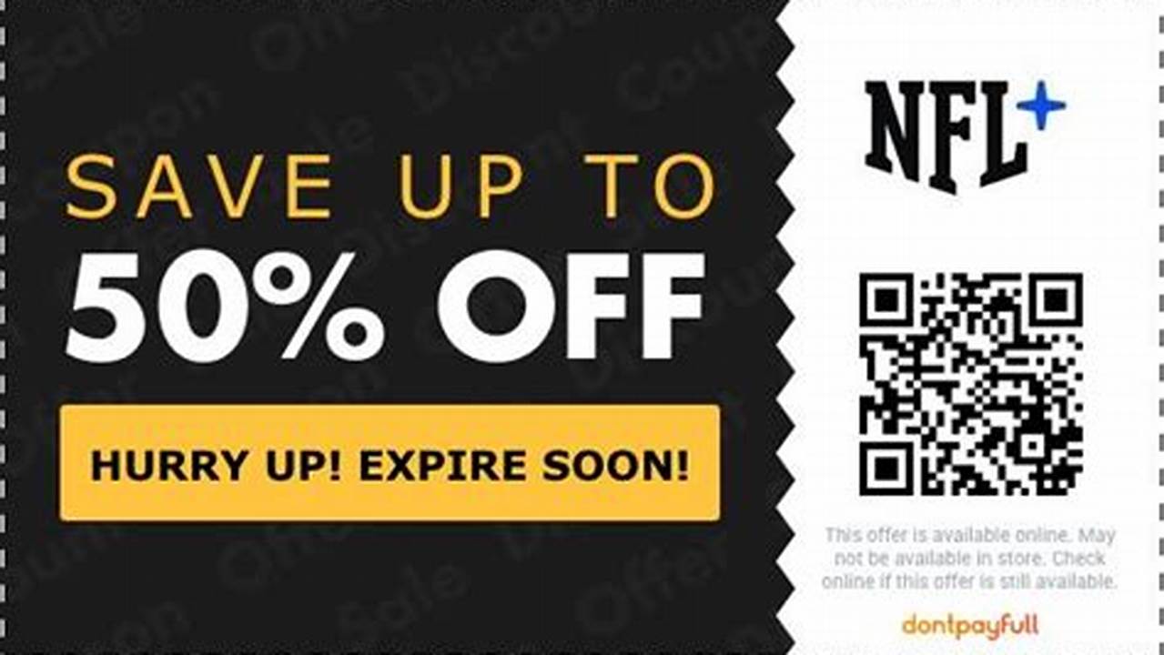 Nfl Plus Coupon Code 2024