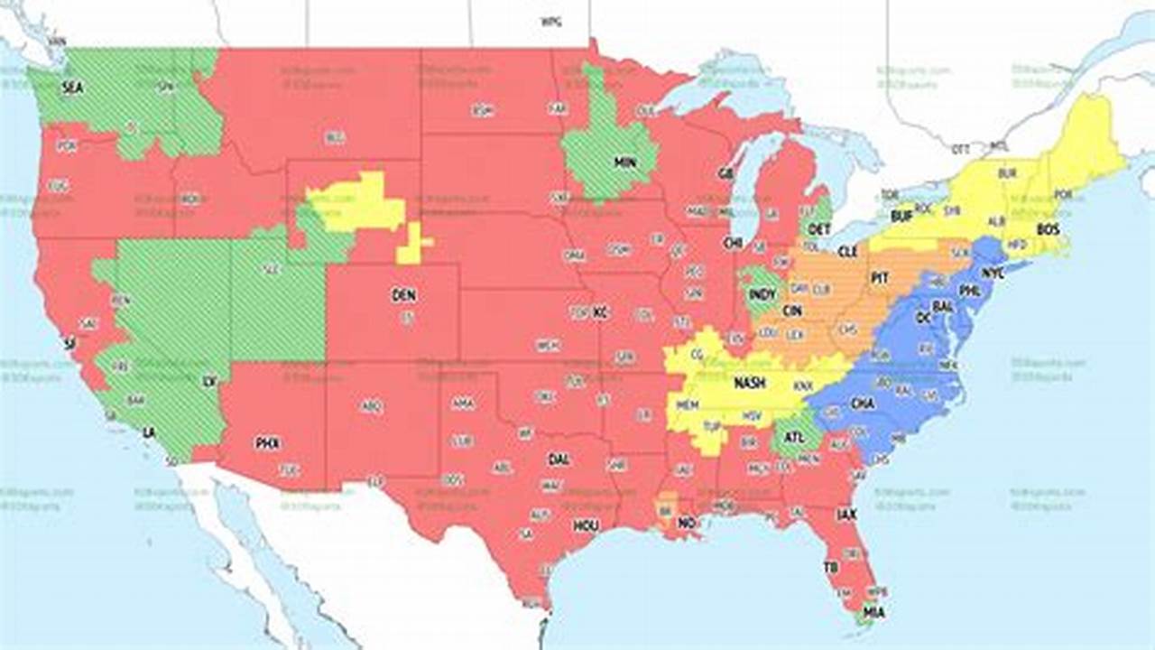 Nfl Tv Map Week 7 2024 Week 7