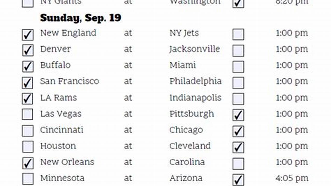Nfl Week 1 Predictions 2024 Straight Up Predictions