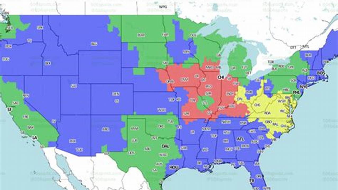 Nfl Week 5 Coverage Map 2025