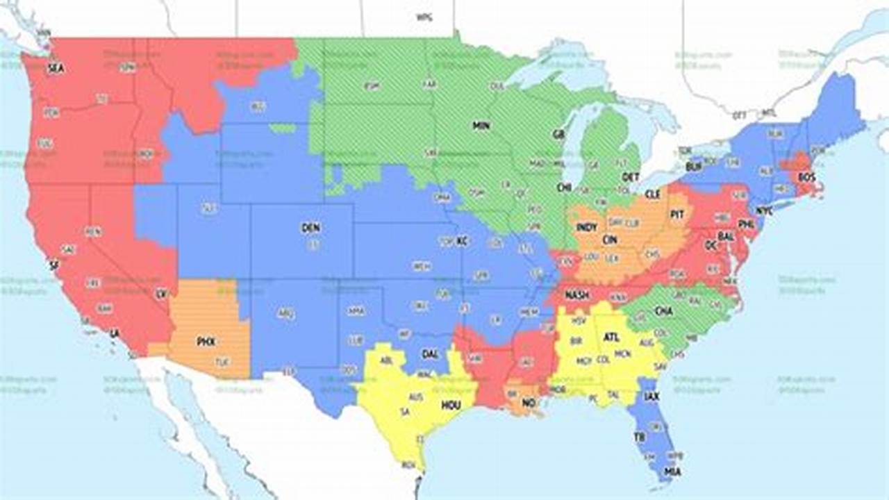 Nfl Week 5 Tv Coverage Map 2024 Pdf